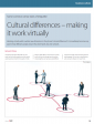 Cultural Differences—Making it Work Virtually